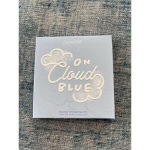 Colourpop On Cloud Blue 9 Pan Matte Sparkle Glitter Eyeshadow Palette
